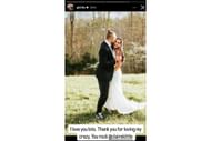 George Kittle celebrates marriage milestone with wife Claire (image credit: instagram/gkittle)